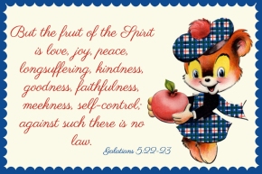 Fruit of the Spirit Free Christian Message Card copy