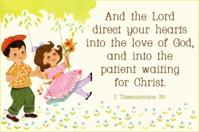 And the Lord direct your hearts Free Christian Message Cards copy